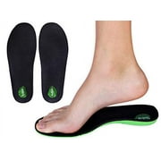 KidSole Green Martian: Arch Support Soft & Strong Insole. Slim & Lightweight Design with Memory Foam Top. ((24 cm) Kids Size 3-6)