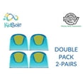 thumbnail image 1 of KidSole Lightweight Gel Heel Cups - Kids Size 2-6, 1 of 4