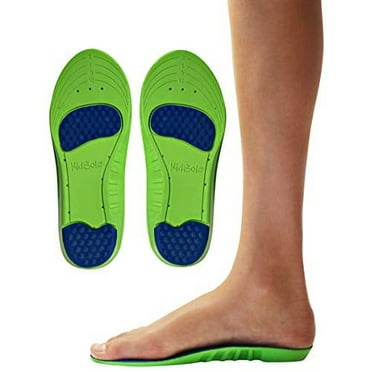 KidSole Memory Foam Sport Plus + Children's Athletic Memory Foam Insoles for Arch Support and Comfort for Active Children: with Extra Memory Foam Top Layer. ((20 cm) Toddler Size 11-1)