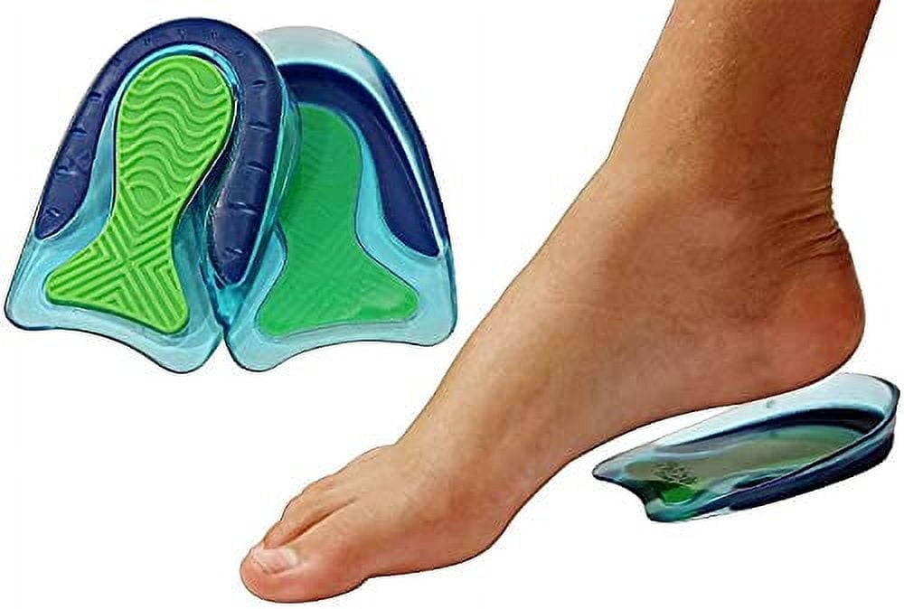 KidSole Sport Traction Shock Absorbing Lightweight Gel Heel Cups 2 Pairs Kid s Size 3 7