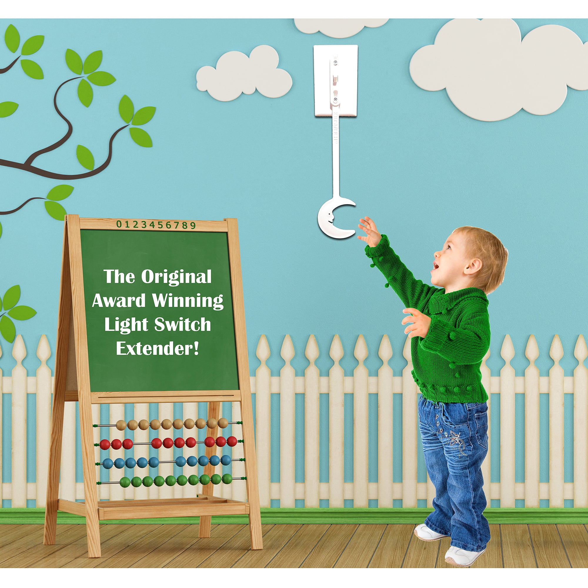 KidSwitch AwardWinning Light Switch Extender for Children & Toddlers