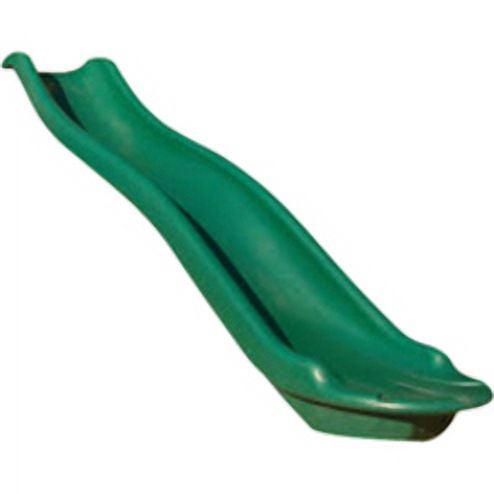 KidWise Green Rave Slide for 5 ft Deck Height, Slide Upgrade for Play Sets