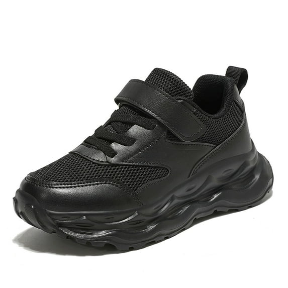 Kidagic Girls Sneaker Non Slip Breathable Wide Fit Children’s Leisure Sports Walking Dance Shoes