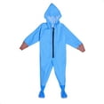 thumbnail image 1 of Kidagic Kids Toddler Rain Suit for Boys Girls One Piece Hoodie Zipper Waterproof Coverall,Size9-10 Years, 1 of 5