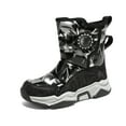 thumbnail image 1 of Kidagic Kids Winter Snow Boots Insulated Outdoor School Shoes For Boys Girls Cold Weather Warm Durable Non- Sole Comfortable Design(Color:Black,Size:8), 1 of 7