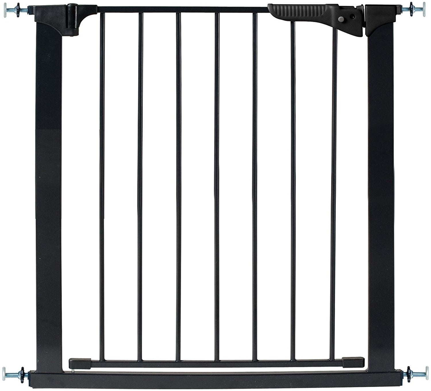 Kidco Heavy Duty Dog Gate, Black, 37"L x 1"W x 29.50"H