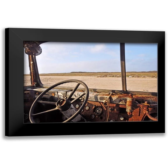 Kidd, Brian 14x11 Black Modern Framed Museum Art Print Titled - Old Bus III
