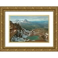 thumbnail image 1 of Kidd, Brian 32x23 Gold Ornate Wood Framed with Double Matting Museum Art Print Titled - Broken Top, 1 of 4