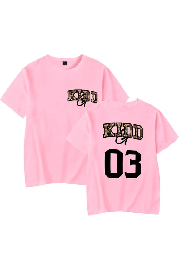 Kidd G Merch Shirt KG Logo Shirt Unisex Short Sleeve Tee Casual Outerwear Sweatshirt Jacket Coat
