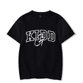 thumbnail image 1 of Kidd G Merch T-shirt Fashion Casual Summer Trend Print Logo Street Short-sleeved Top, 1 of 2