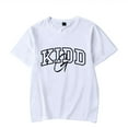 thumbnail image 1 of Kidd G Merch T-shirt Fashion Casual Summer Trend Print Logo Street Short-sleeved Top, 1 of 2