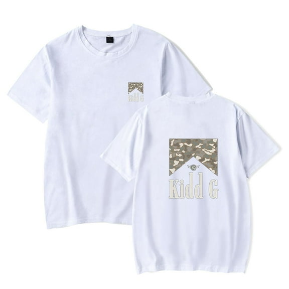 Kidd G  Merch T-shirt  Summer Casual Fashion Short Sleeve Cute Print Unisex T-shirt Top