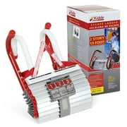 Kidde 2-Story Fire Escape Ladder with Steel Anti-Slip Rungs