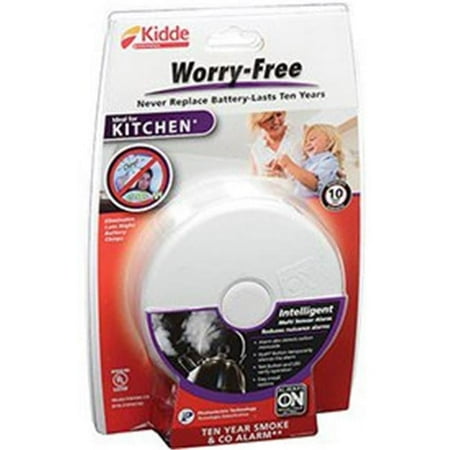 Kidde 21010170 Kidde Worry Free Dc Smoke/Co Combo Alarm (Photoelectric)