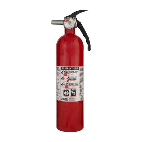 Kidde 440161MTL Fire Extinguisher, 2.9lb Dry Chemical BC Rated w/ Mount Bracket