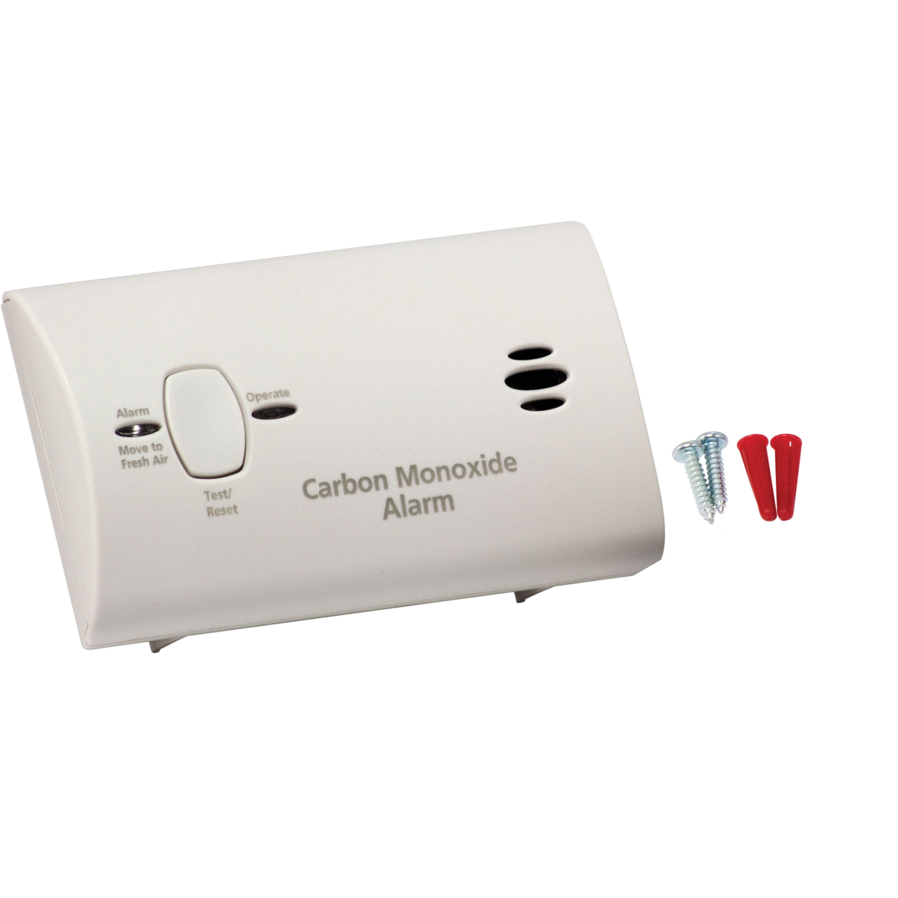 Kidde AA Battery Operated Basic Carbon Monoxide Alarm, 2 Pack