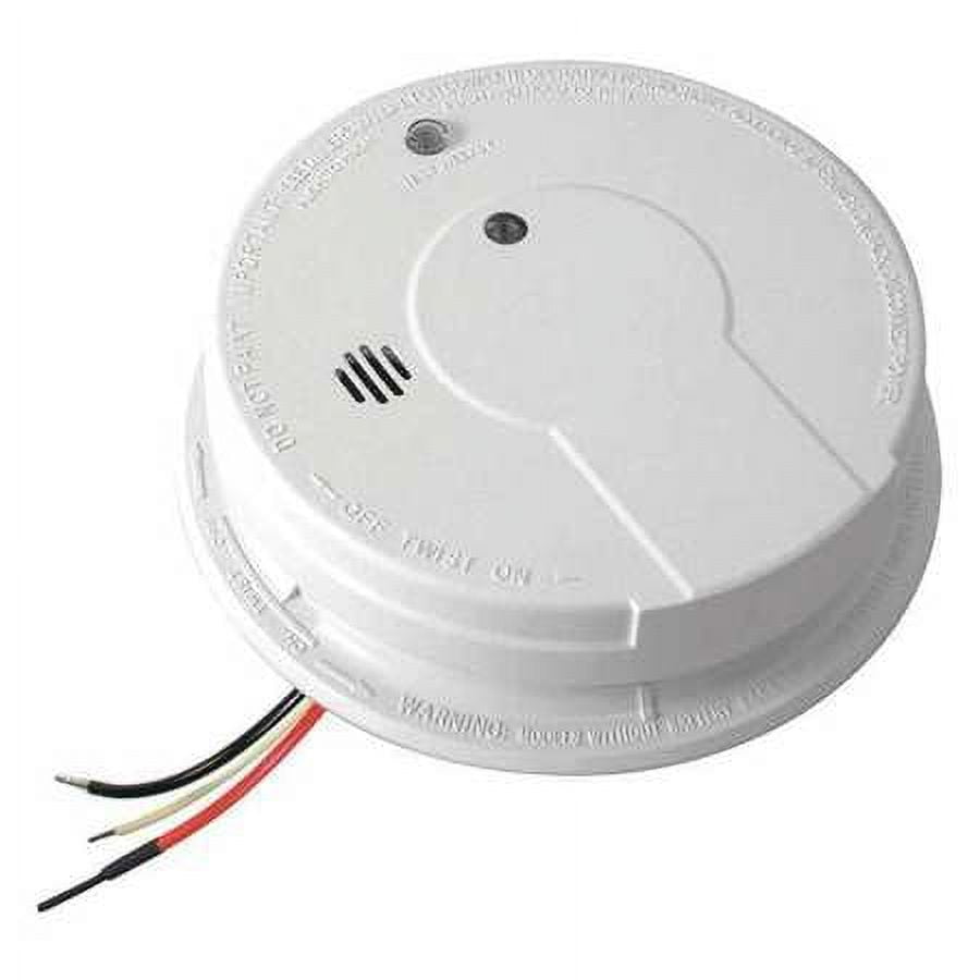 Kidde AC Hardwired Interconnect Smoke Alarm with Hush™ i12040