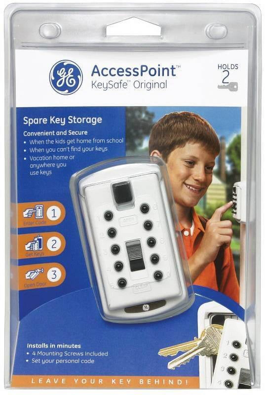 Kidde AccessPoint 001001 Key Safe, Combination Lock, Assorted, 21/2 in