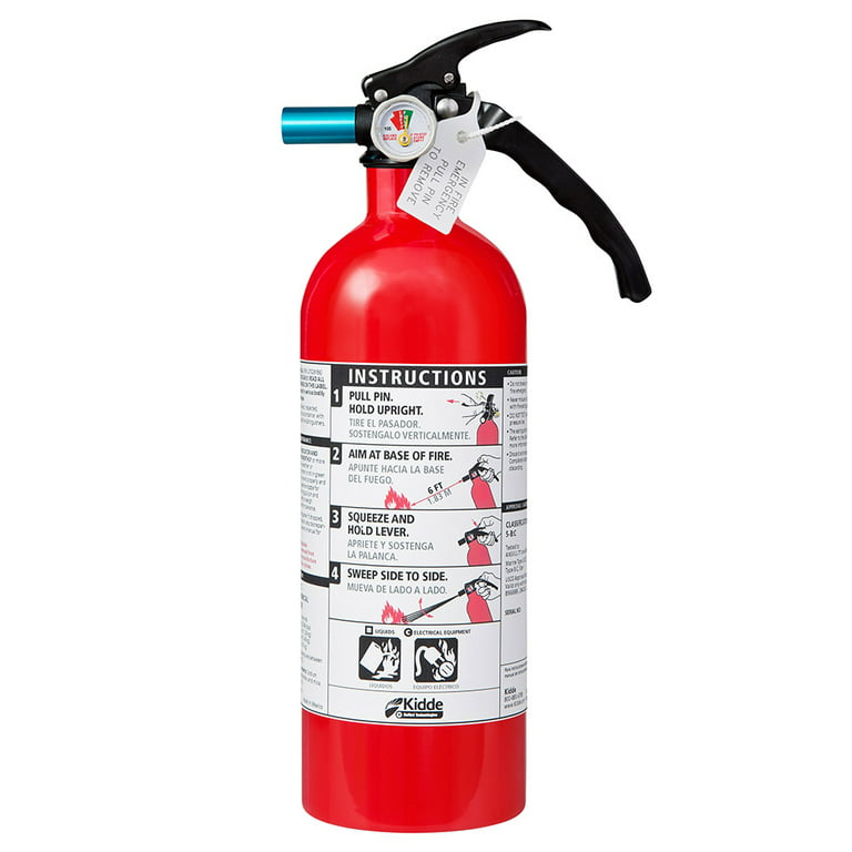 Kidde Auto Fire Extinguisher, UL Rated 5-B:C, Model KD61-5BC 