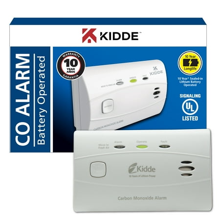 Kidde Battery-Powered Electrochemical Carbon Monoxide Detector