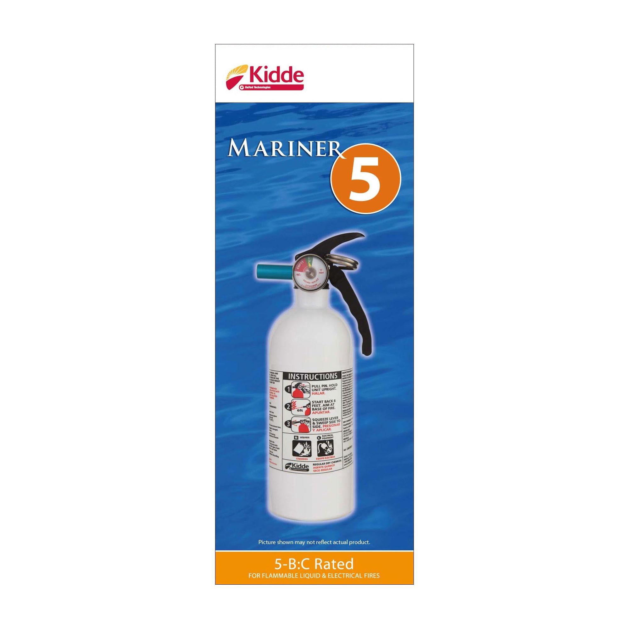 Kidde Fire Extinguisher for Vehicles, Cars, Single Use 5BC