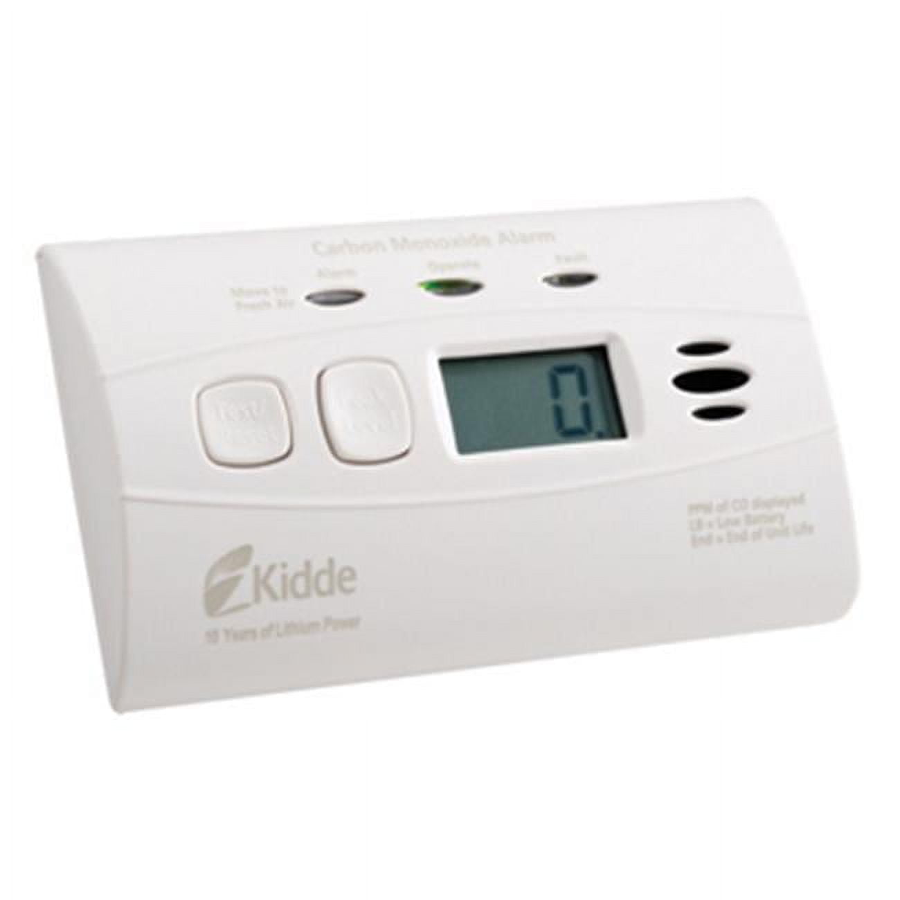 Kidde C3010D Carbon Monoxide Detector, 10Year WorryFree DC Sealed