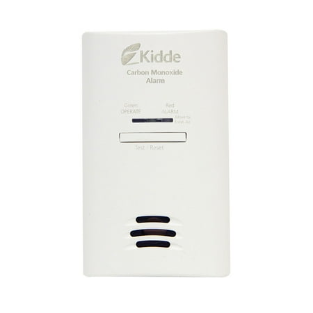 Kidde Carbon Monoxide Alarm AC Powered, Plug-In with Battery Backup Model KN-COB-DP2