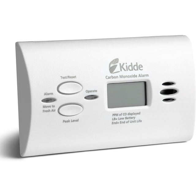 Kidde Carbon Monoxide Detector, AA Battery Powered CO Alarm with LEDs ...