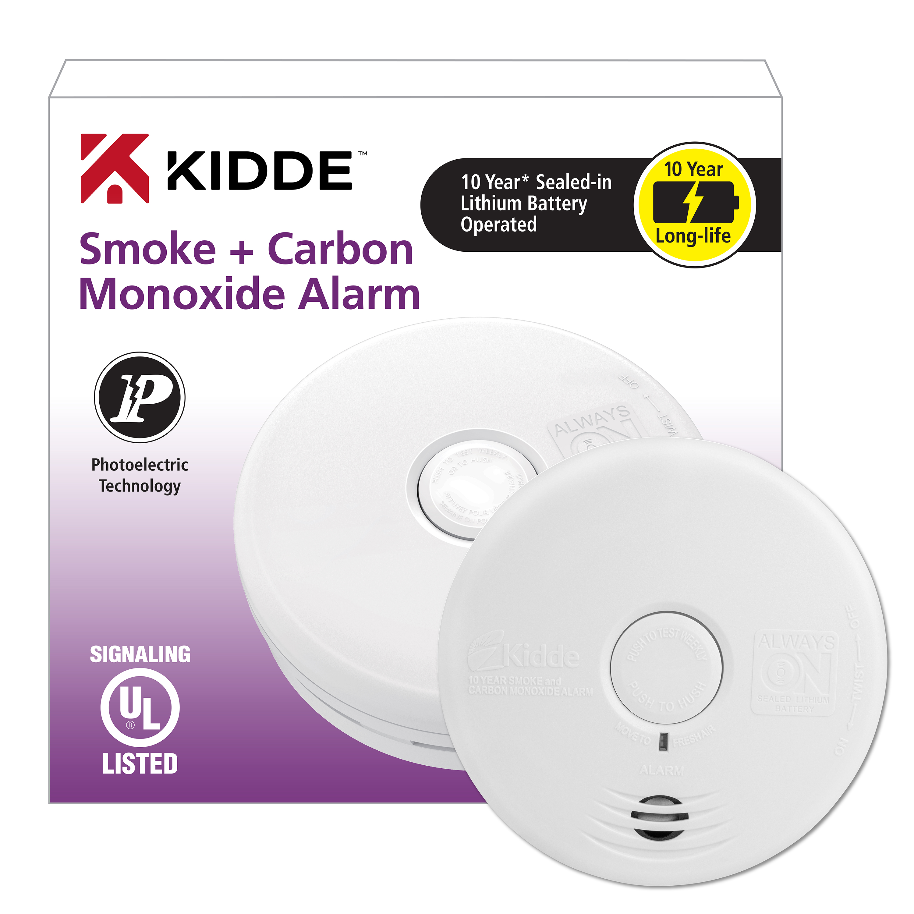 Kidde Smoke and (CO) Carbon Monoxide Alarm Value I9040E KNCOBLP2