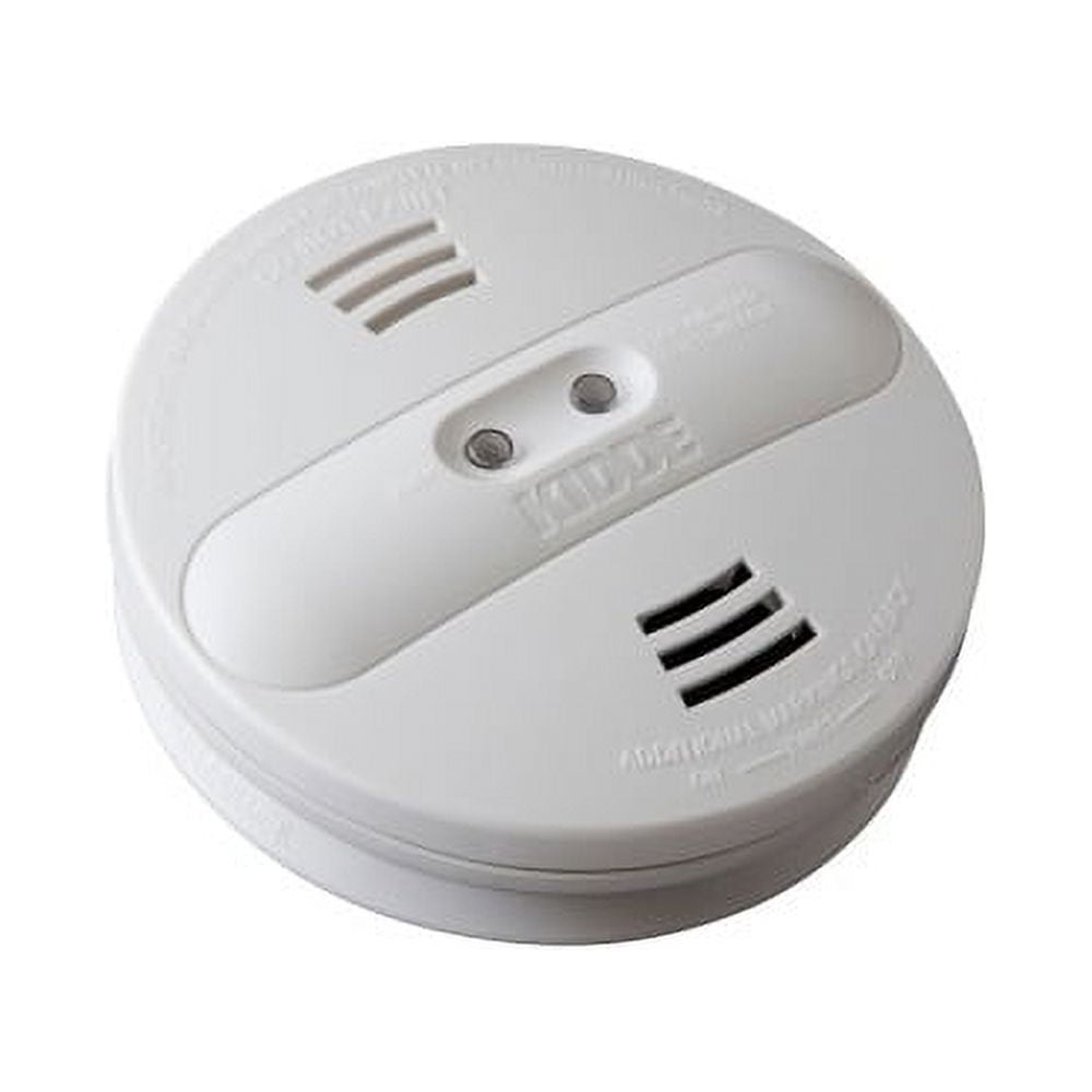 Kidde Dual-sensor Smoke Alarm - 9 V - Audible, Visual - White Kidde Dual-sensor Smoke Alarm - 9 V - Audible, Visual - White