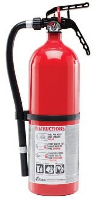 Kidde FX340GW Multi-Purpose, Single-Use, Dry Chemical Fire Extinguisher, UL Rated 3-A, 40-B:C, Model# 21005766P