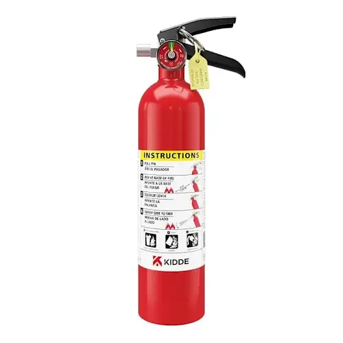 Amerex 27774 5lb BC Fire Extinguisher - Class B:C, UL 5B:C, Carbon Cylinder, Made In USA