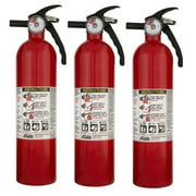 Kidde Fire Extinguisher For Household US Coast Guard Agency Approval Multipurpose Fire Extinguisher 2.5 lb. 3 Pack