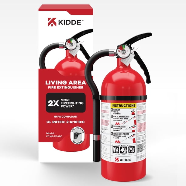レトロ 消火器 Kidde FIRE EXTINGUISHER アメリカン雑貨 Kidde Fire Extinguisher for Home, Residential 2A10BC - Walmart