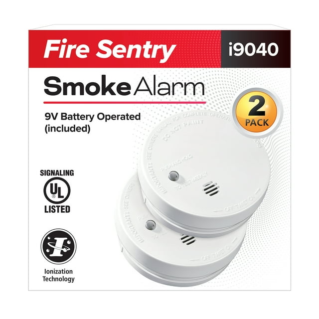 Kidde Fire Sentry Battery Operated 4inch Smoke Detector, with 85