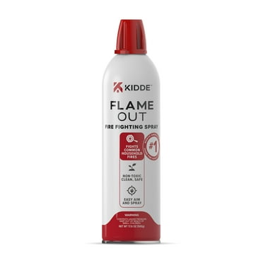 Kidde Flame Out Fire Extinguisher, Aerosol Spray