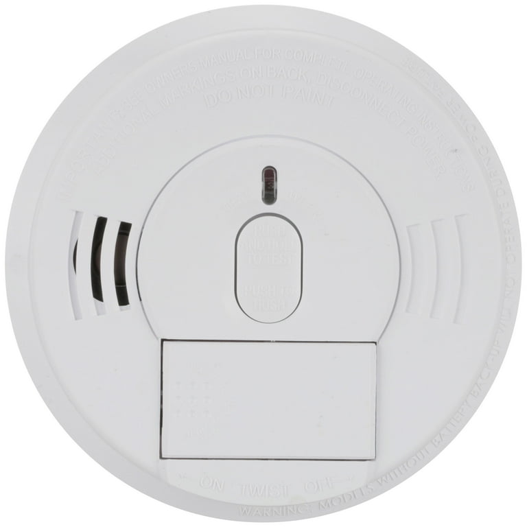 Kidde Hardwire Ionization Smoke Alarm with Front Battery Door I12060 Kidde Hardwire Ionization Smoke Alarm with Front Battery Door I12060