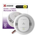 Kidde Hardwired Smoke & Carbon Monoxide Detector with LED Light & AA
