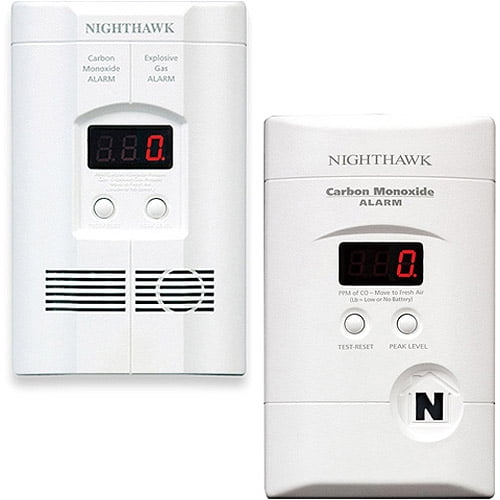Kidde NightHawk Alarm & Kidde (CO) Carbon Monoxide and Gas Alarm Bundle