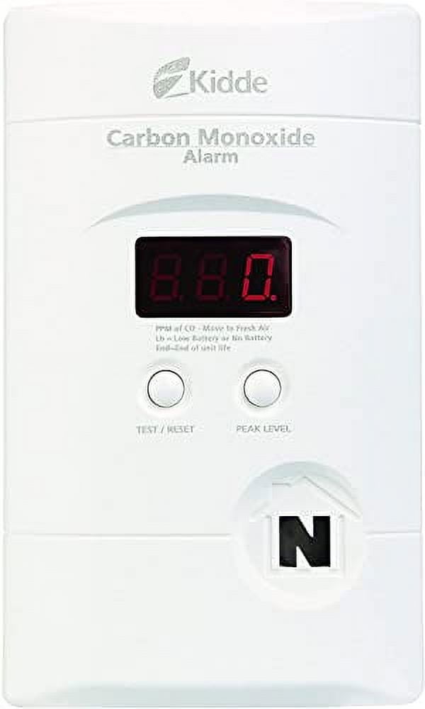 Kidde Nighthawk Carbon Monoxide Detector, ACPlugIn with Battery