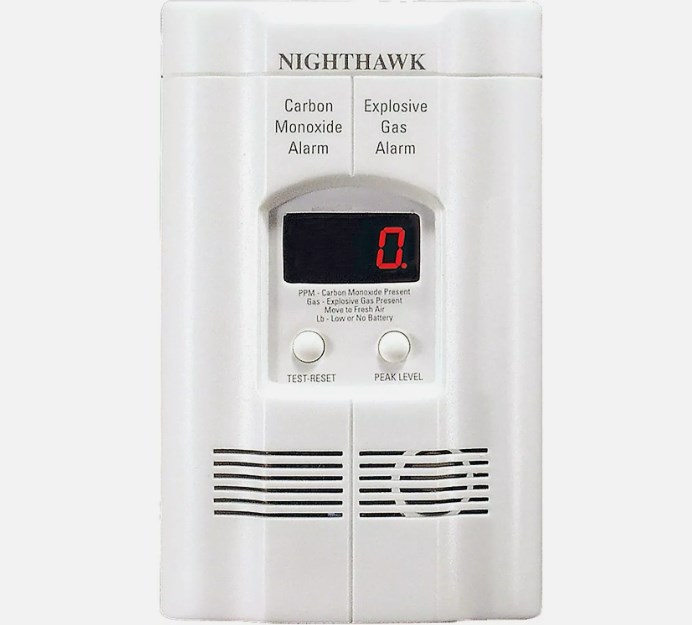 Kidde Nighthawk Carbon Monoxide Detector & Propane, Natural