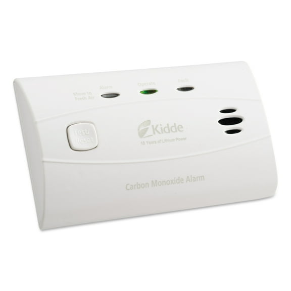 Kidde Sealed Battery Carbon Monoxide Alarm, Lithium Battery, 4.5"W x 2.75"H x 1.5"D