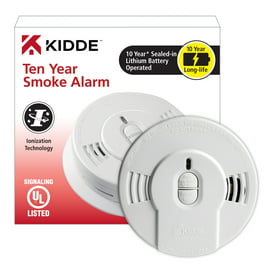 Kidde Fire Sentry Battery Operated 4-inch Smoke Detector, with 85 decibel  alarm, 2 pack
