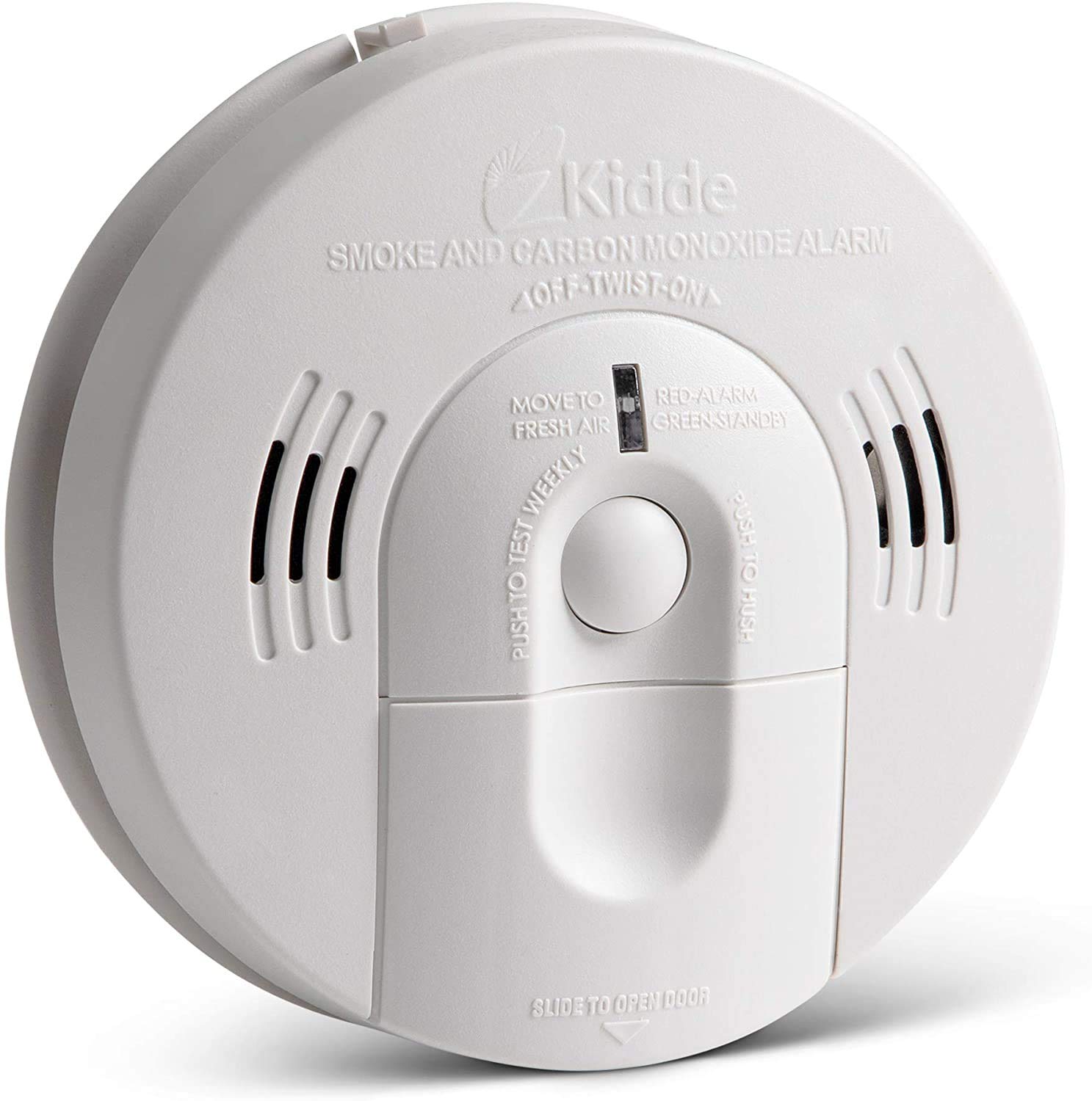 Kidde Smoke & Carbon Monoxide Detector with Voice Alerts, Battery