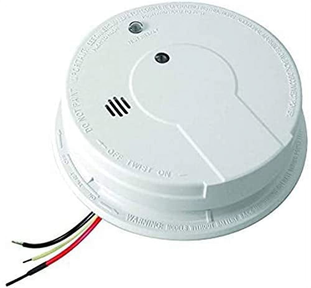 Kidde Smoke Detector, Hardwired Smoke Alarm with Battery Backup
