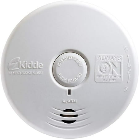 Kidde Worry-Free Battery-Powered Photoelectric Smoke Detector