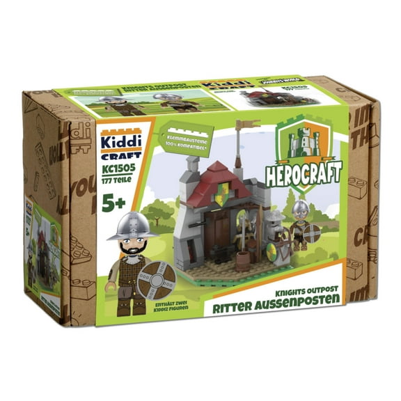 Kiddicraft Herocraft  Knight Outpost Building Set KC1505