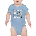 thumbnail image 1 of Kiddie Animals Drawing Bodysuit Infant -Image by Shutterstock,  12 Months, 1 of 4