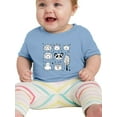 thumbnail image 1 of Kiddie Animals Drawing T-Shirt Infant -Image by Shutterstock,  6 Months, 1 of 4
