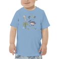 thumbnail image 1 of Kiddie Cartoon Dinosaurs Art T-Shirt Toddler -Image by Shutterstock,  4 Toddler, 1 of 4